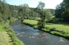 Malše Besednice river