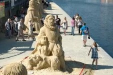 Pisek - sand sculpture