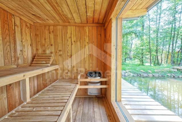 Sauna 70 m od chaty