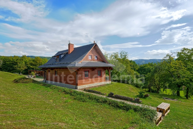 Blockhütte Beskiden Gebirge - Vizovice JM 0131